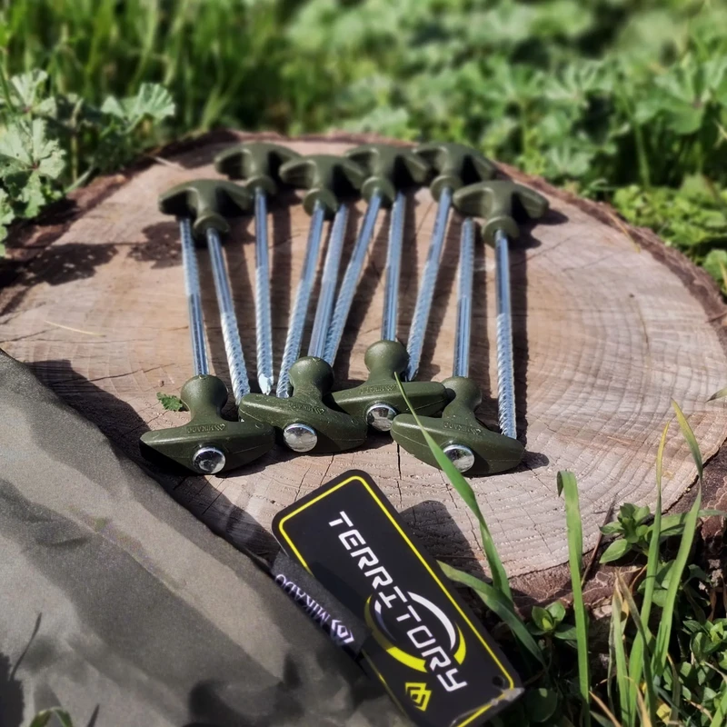 Палатки и аксесоари Колчета за палатка MIKADO BIVVY PEGS  20 см / 10 броя