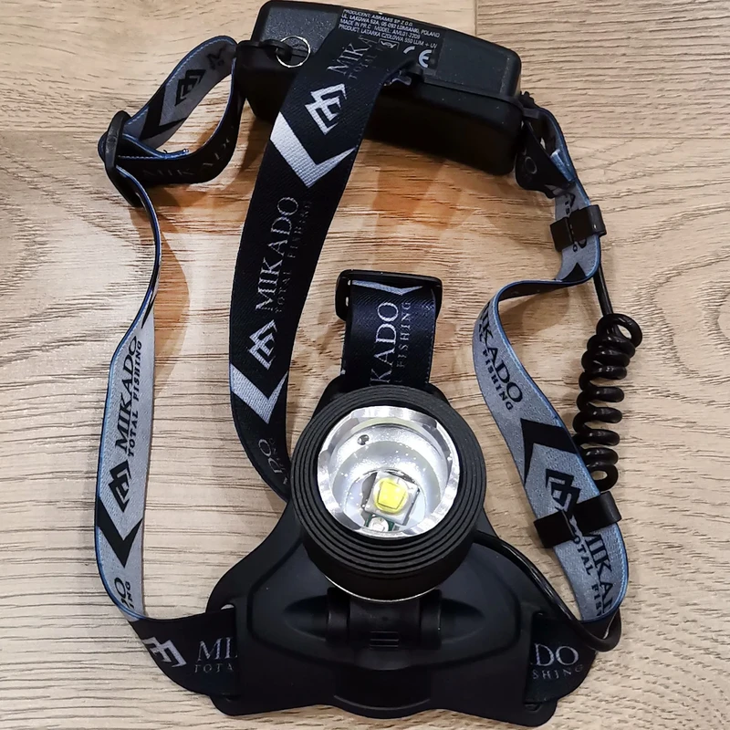 Други Челник MIKADO HEADLAMP - 550 LUM + UV