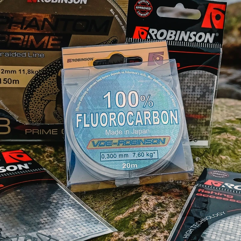 Монофилни влакна Влакно ROBINSON - VDE FLUOROCARBON 20 м