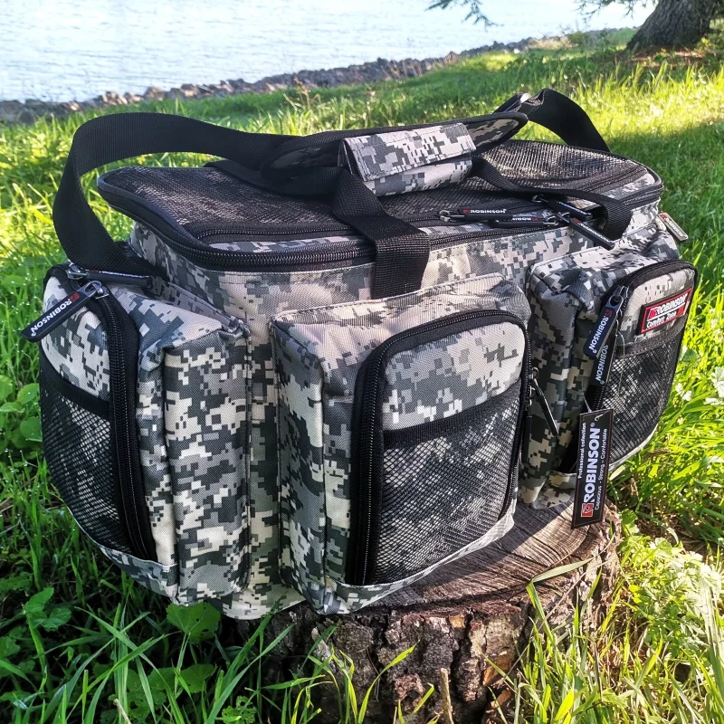 Сакове и чанти Сак ROBINSON CAMO VOYAGER / L - 45 x 18 x 28 см