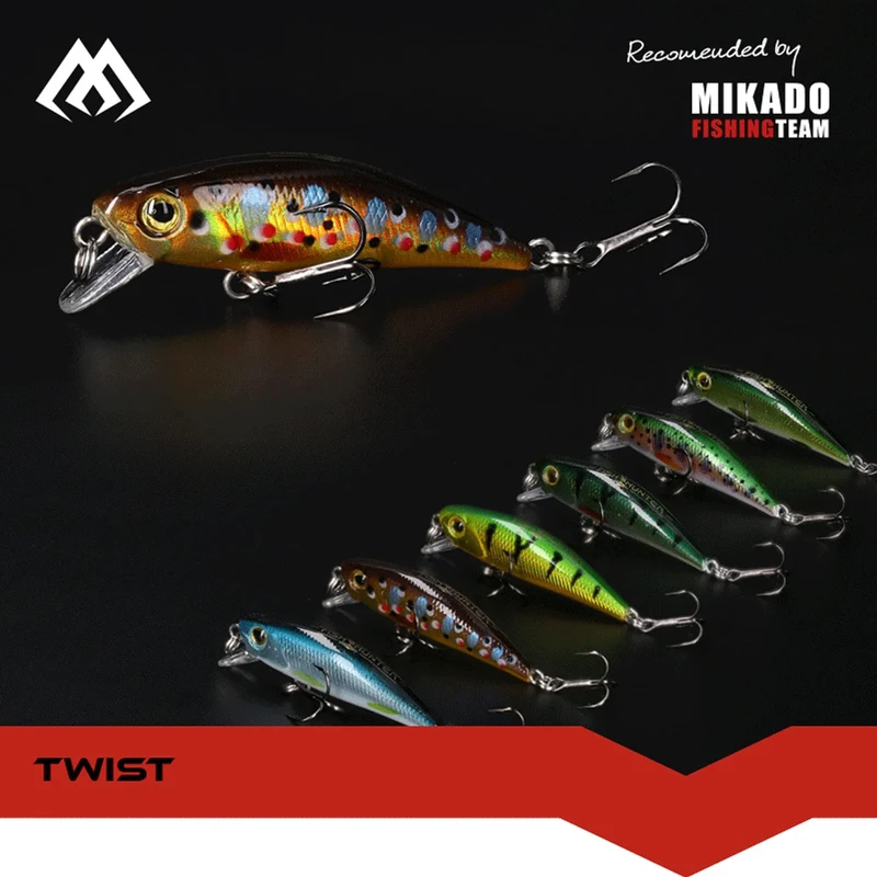 Воблери Воблер MIKADO TWIST / NP