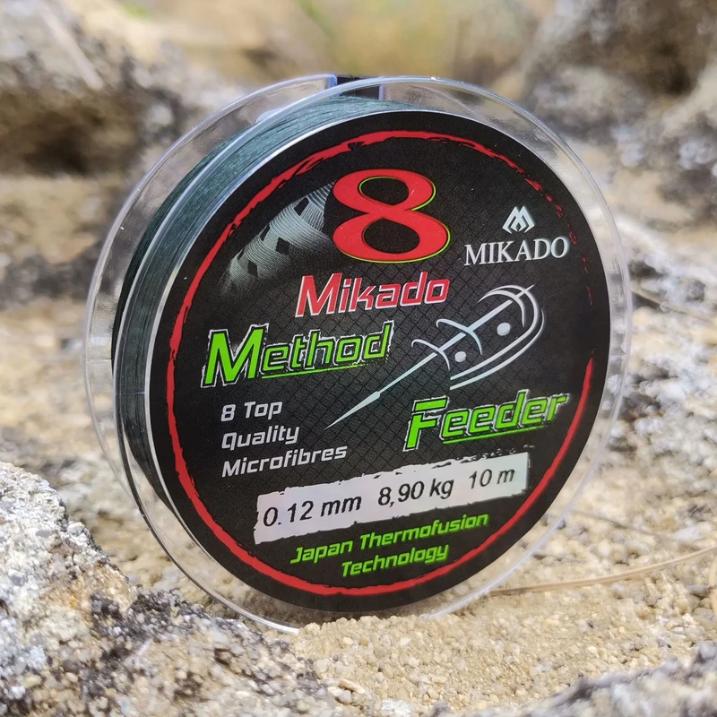 Плетени влакна Влакно плетено MIKADO 8X OCTA BRAID METHOD FEEDER 10 м